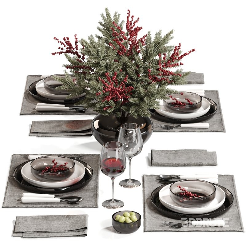 Winter Berry Dining Set28 Image 1