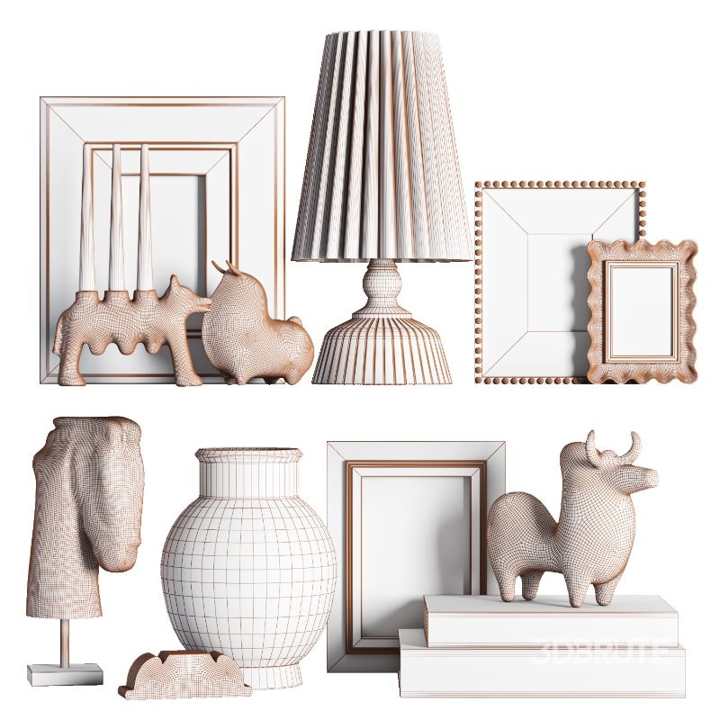 Vintage Decorative set_06 Image 6