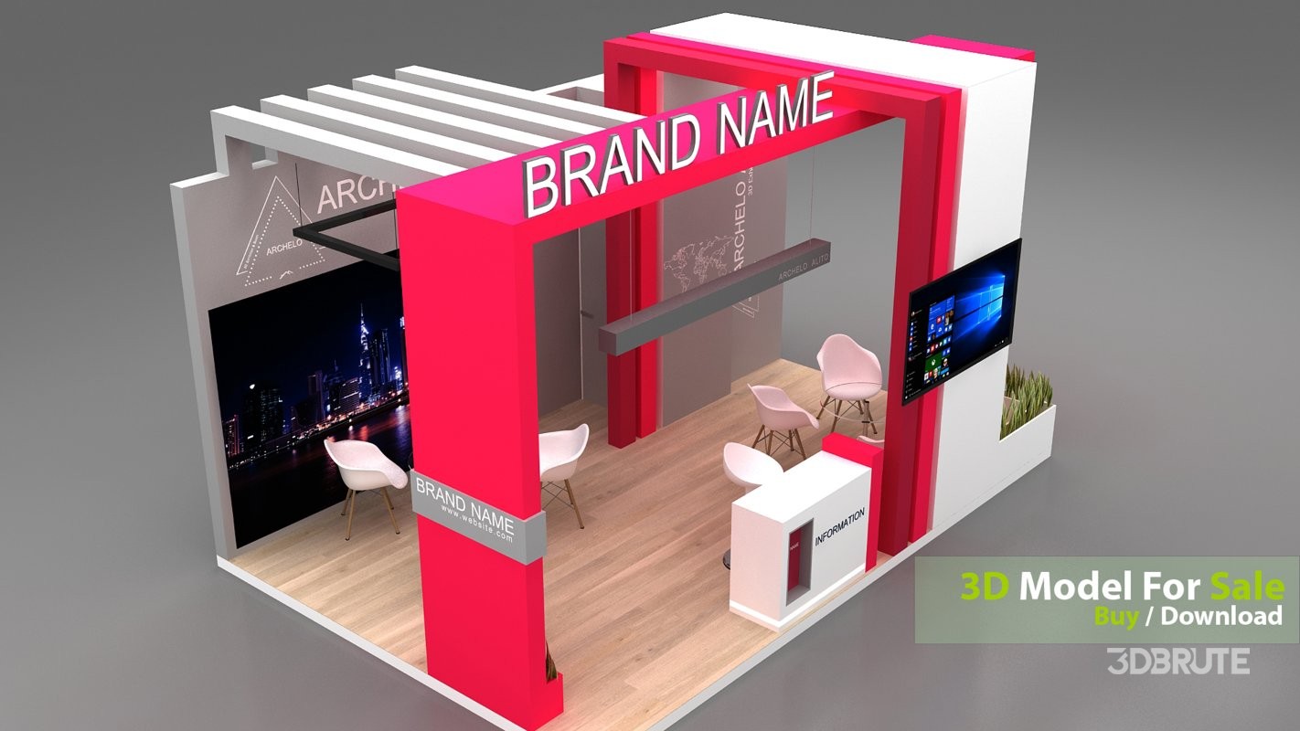 booth 3d design Image 4