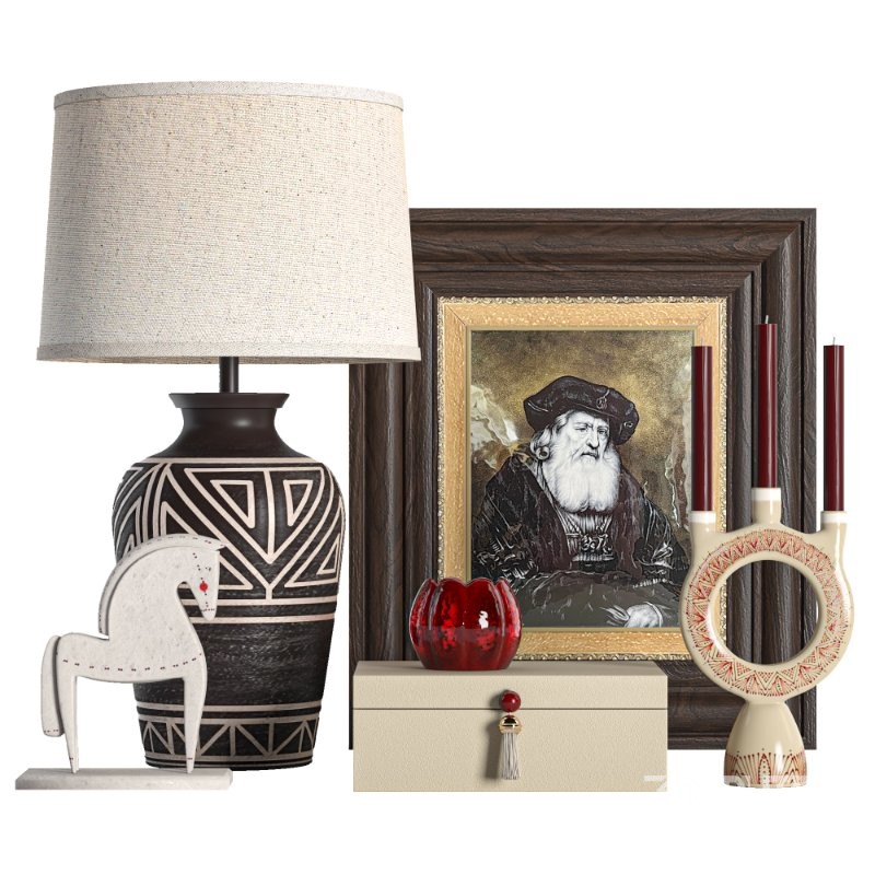 Vintage Decorative set_01 Image 3