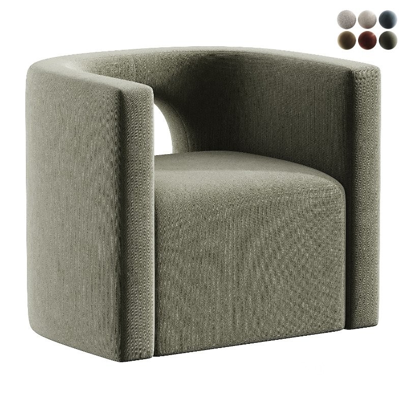 h 20 lounge armchair Image 3