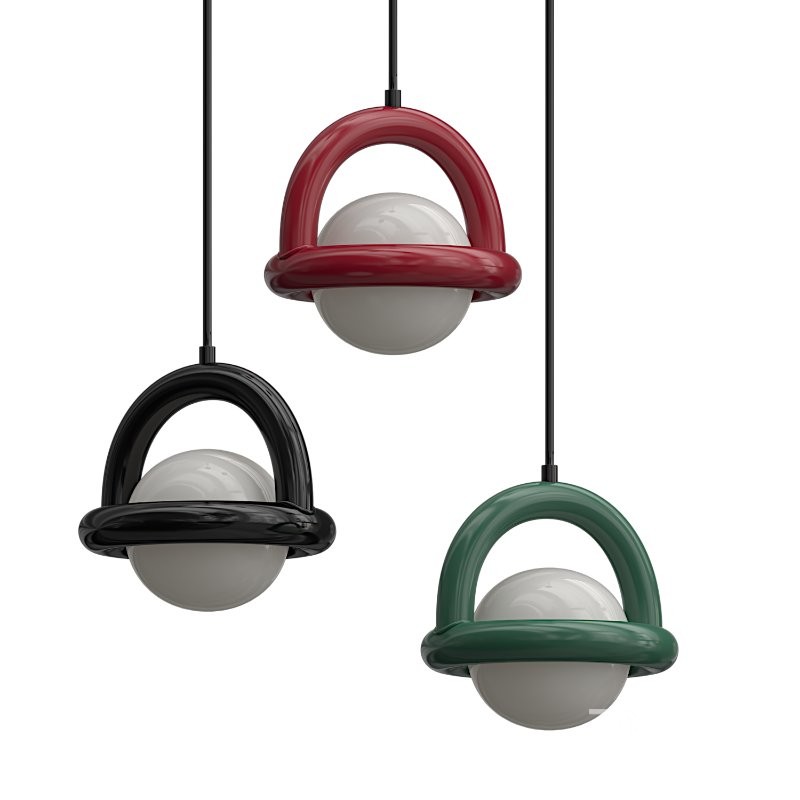 Vintage Globe Pendant Light Image 1