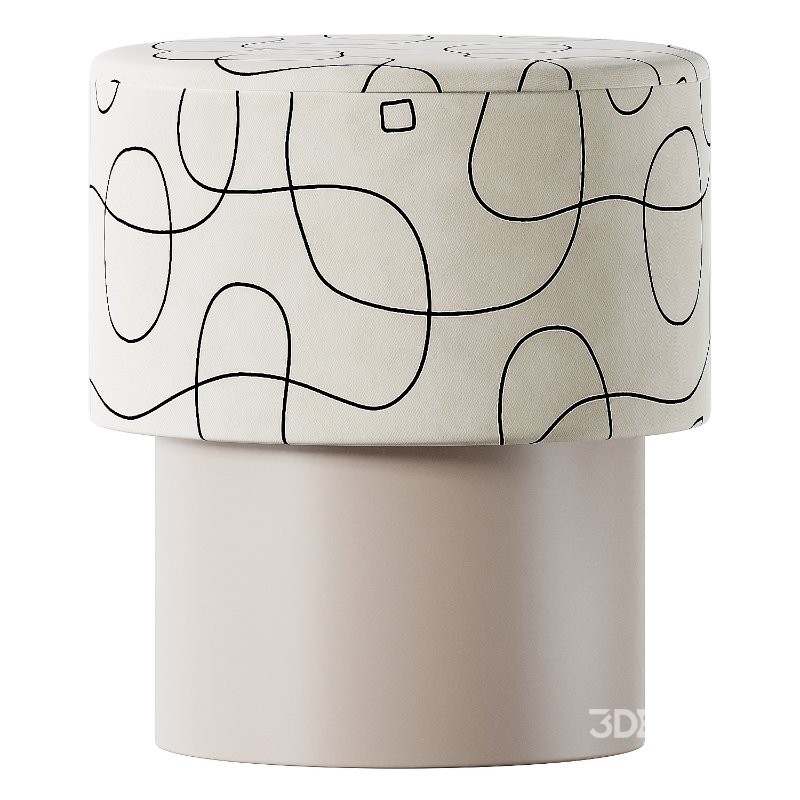 Ana Roque Interiors Linz pouf Image 2