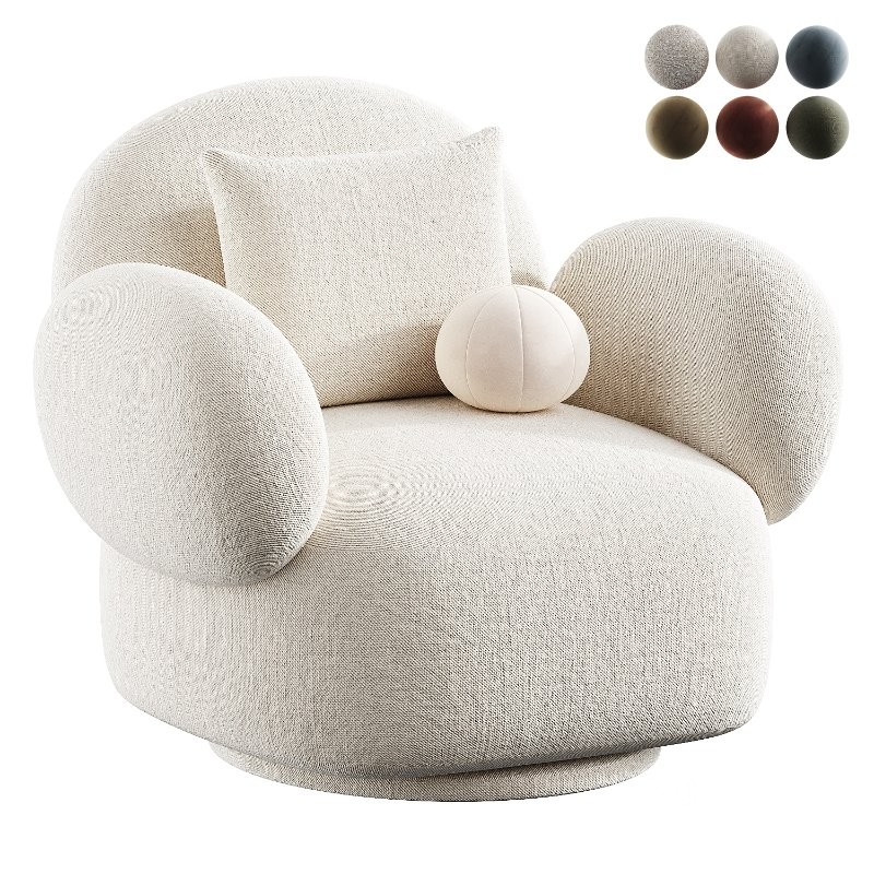 swivel chair madrone Image 3