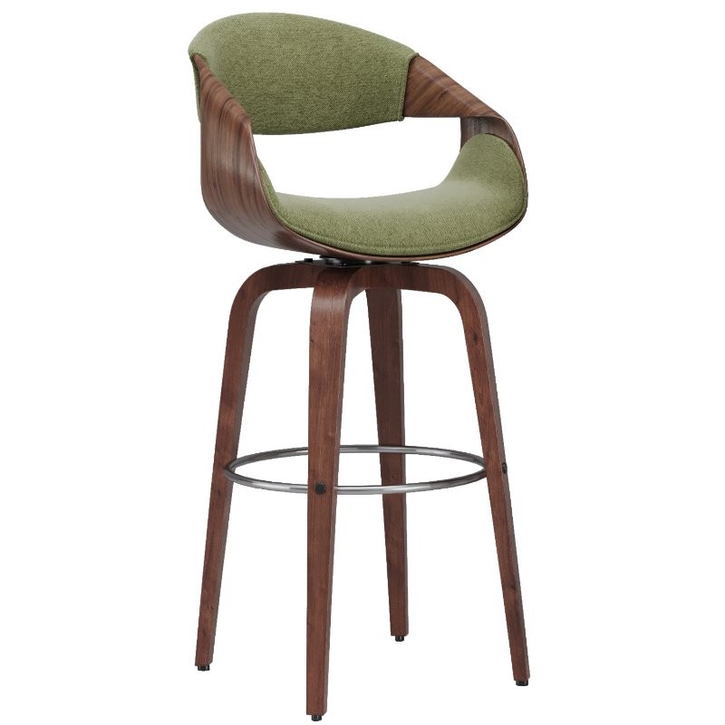 Mid Century Swivel Saddle Seat Image 3