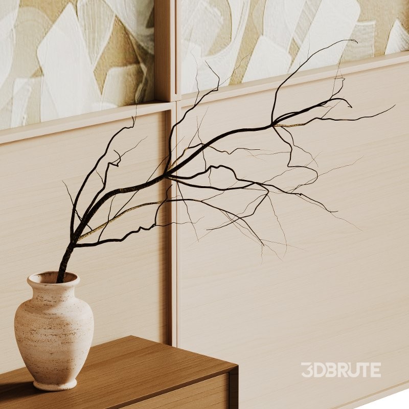 Headboard wood 3d wall panel 5 Image 3