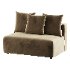 voltaire black mini sofa - Thumbnail 3