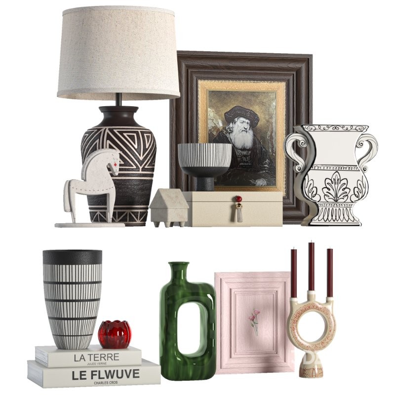 Vintage Decorative set_01 Image 2