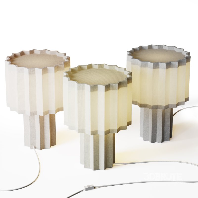 Folkform for Orsjo Belysning Plisse Table Lamp Image 5