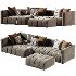 corner sofa ACHILLE modular - Thumbnail 2
