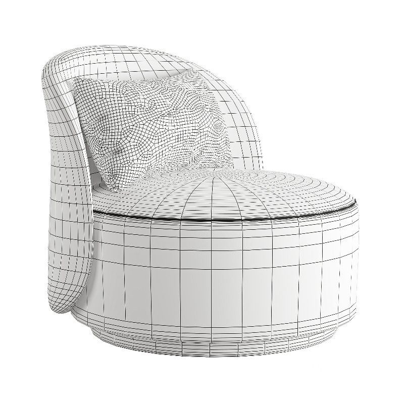 Quaid Outdoor Woven Swivel Chair-Fourhands Image 4