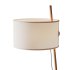 MILAN Linood E27 Wood Floor Lamp - Thumbnail 5