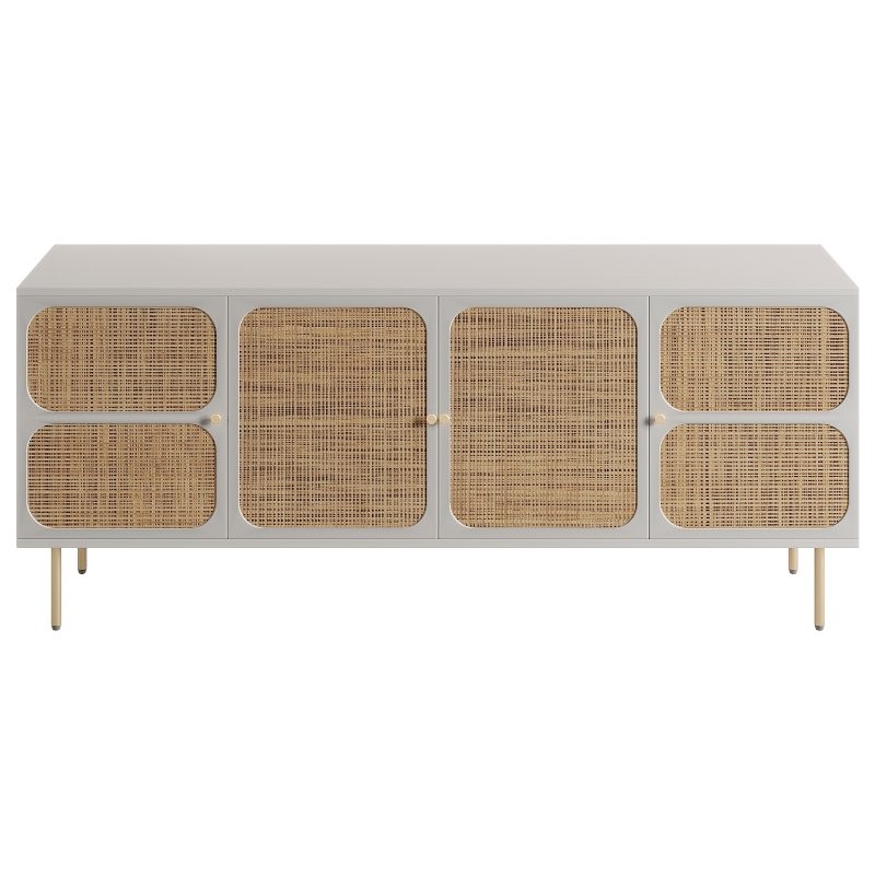 Ida Woven Media Console Image 1