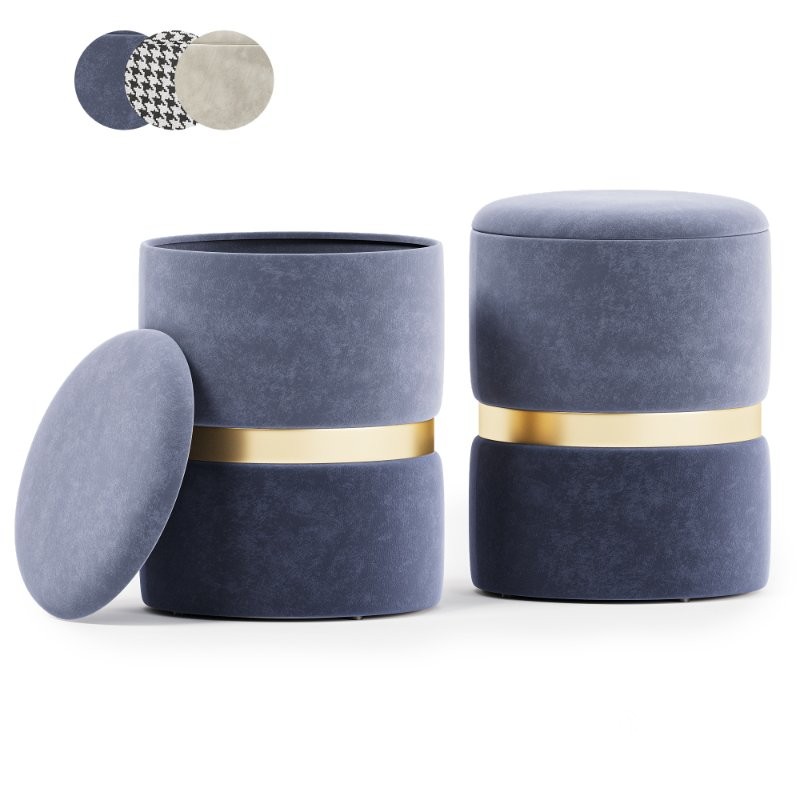 New York ottomans Image 2