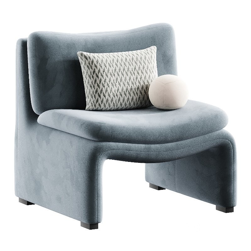 maya white chair Image 1