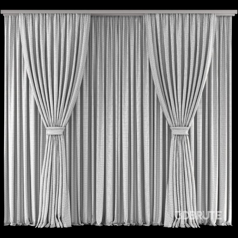 Silk and Cotton Curtain Set 90 Image 4