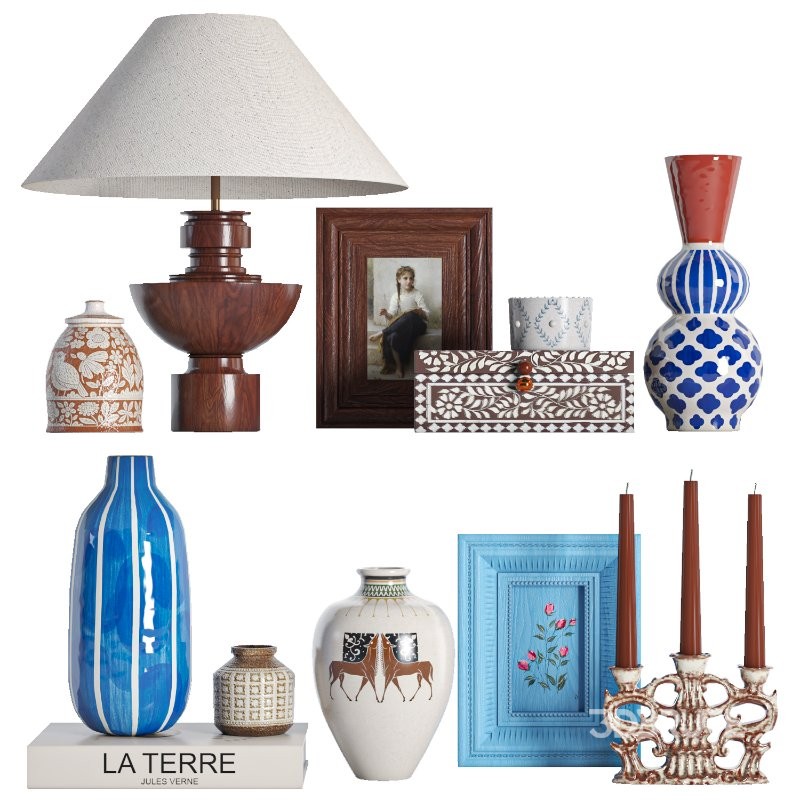 Vintage Decorative set_02 Image 1