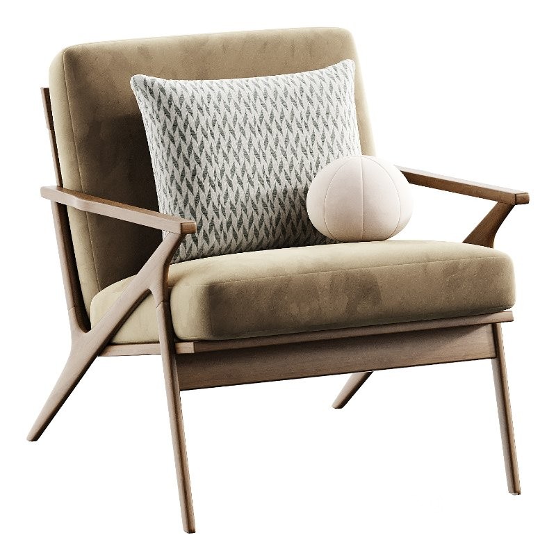 cavett wood frame chair Image 7