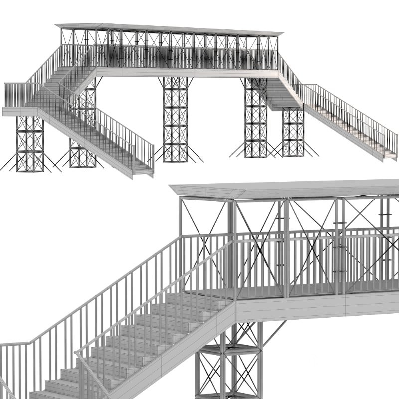 Pedestrian Crossing Bridge Image 1