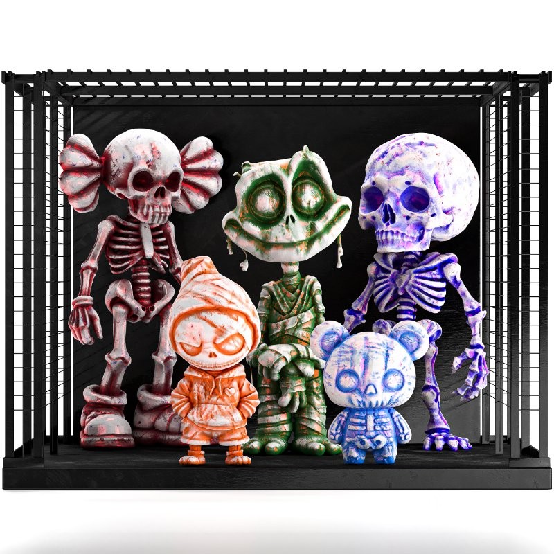 Funny Halloween Skeleton Image 4