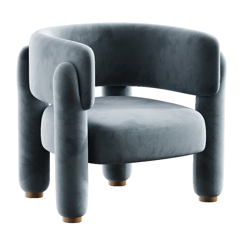 plush armchair Image 1