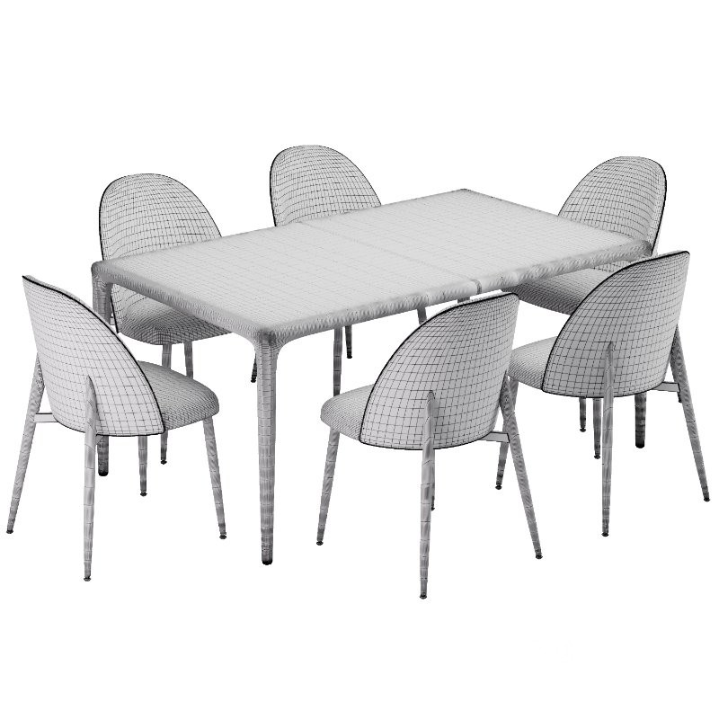 Dinning chair and table321 Image 3