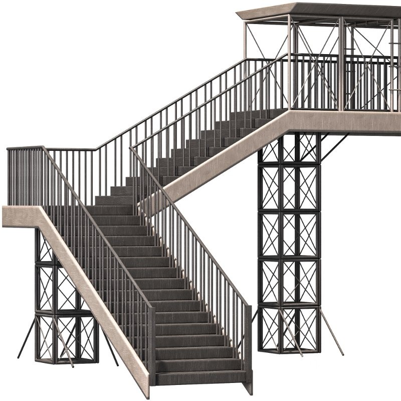 Pedestrian Crossing Bridge Image 4