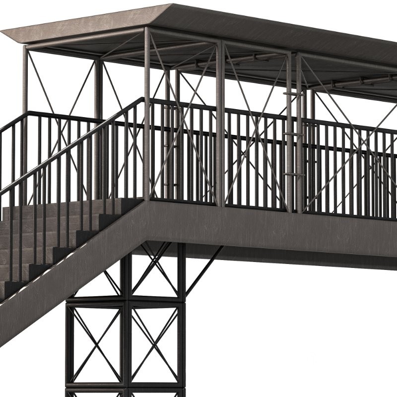 Pedestrian Crossing Bridge Image 5