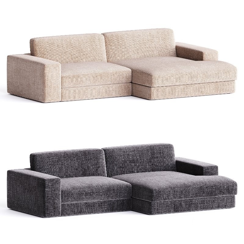 leonard pink sofa Image 4