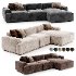 Muuto Connect Soft Modular Sofa 3 Seater - Thumbnail 2