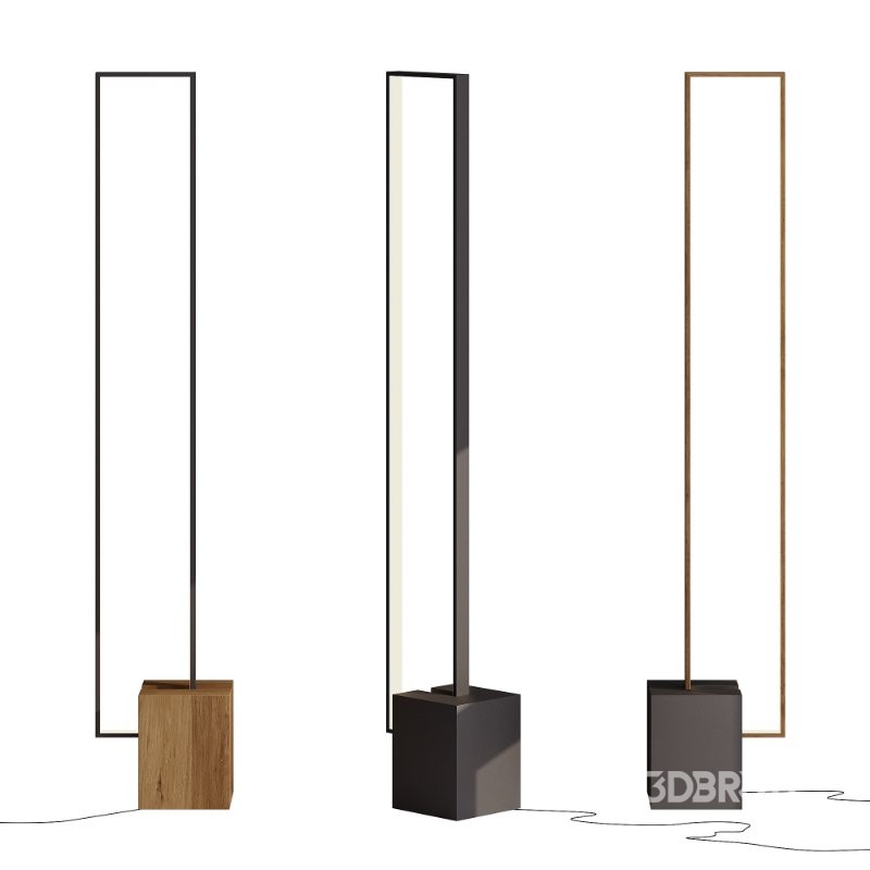 Metal LED floor lamp Image 3