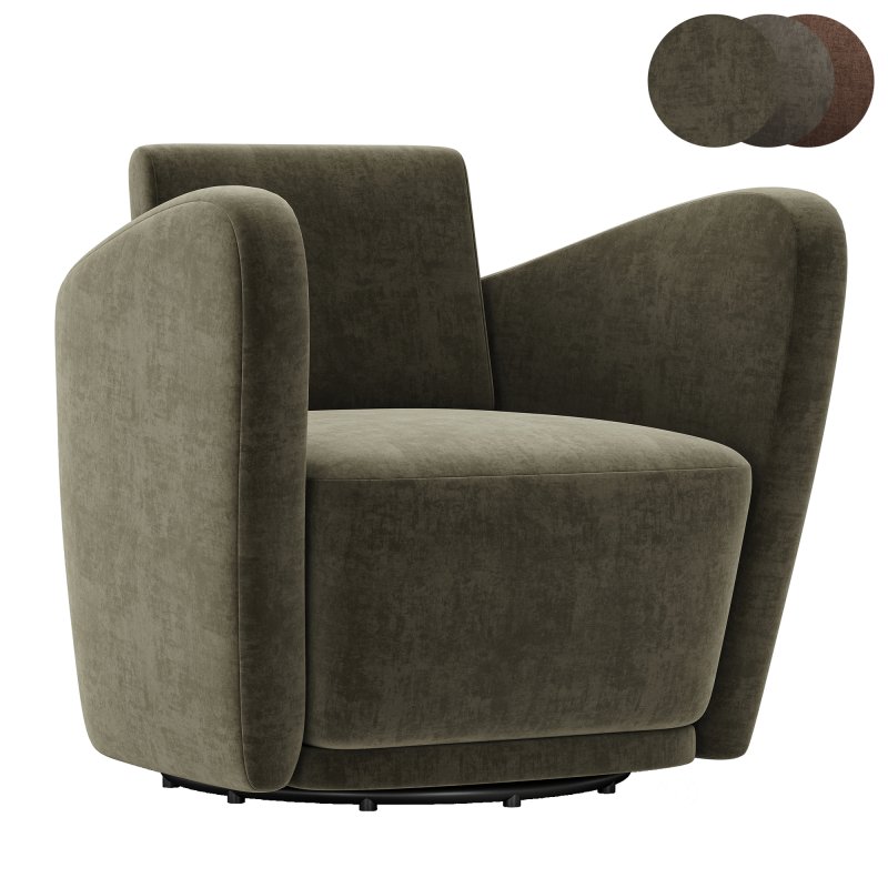Amelia Swivel Chair Image 5