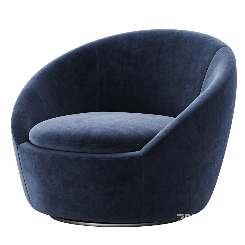 Cozy Swivel Chair By westelm Image 4