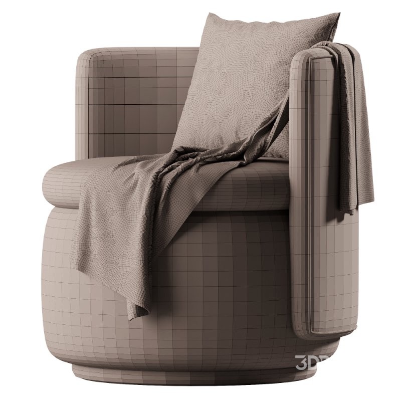 Cole Swivel Chair Grey Green Image 3