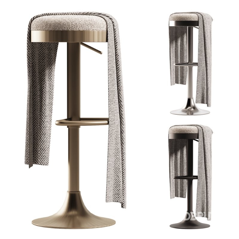 Bar stool Bree black Image 1