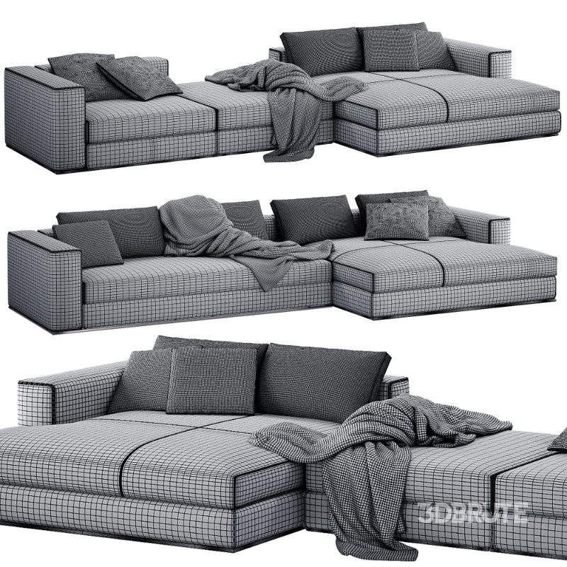 Minotti Hamilton Modular Sofa Image 3