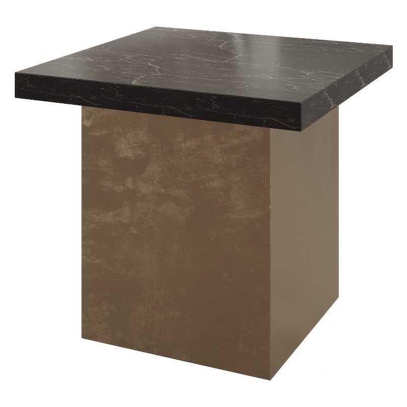 Square marble coffee table Wayne Image 1