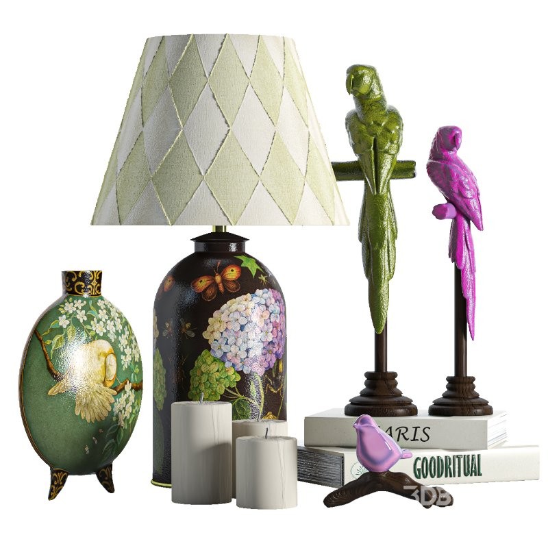 Vintage Decorative set_03 Image 2