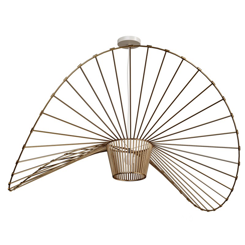 Handmade Bamboo Woven Vertigo Pendant Lamp Light Image 7