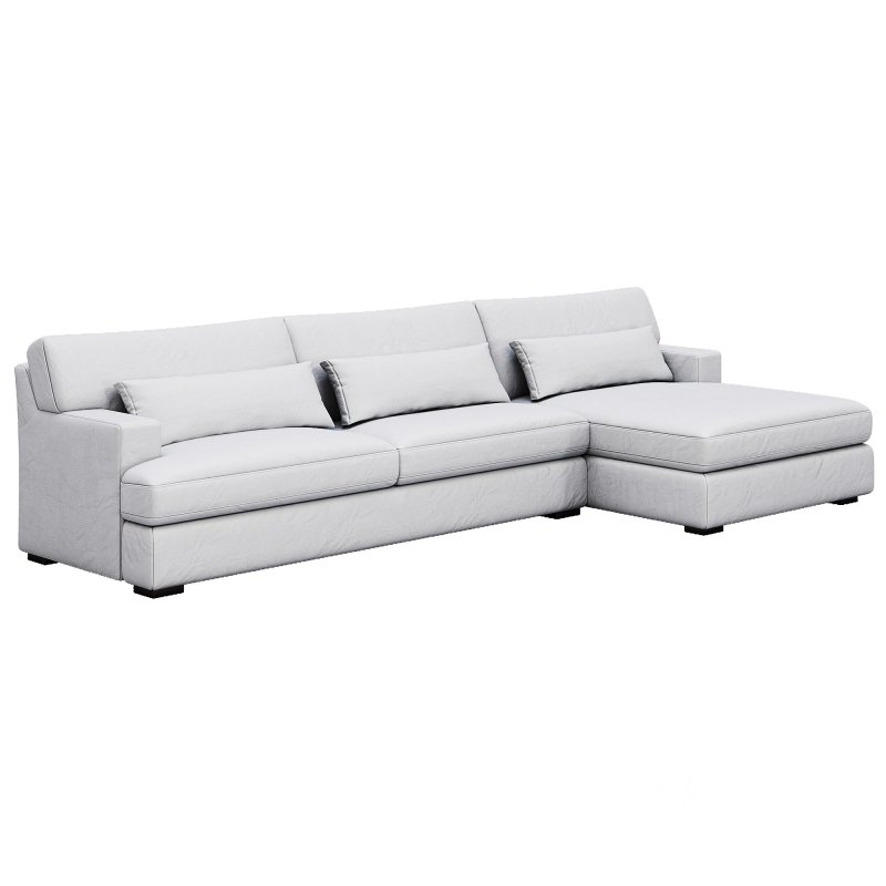 Dune Two-Piece Large Chaise Sectional By Arhaus Image 1