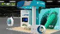 minimal booth 3d model - Thumbnail 2