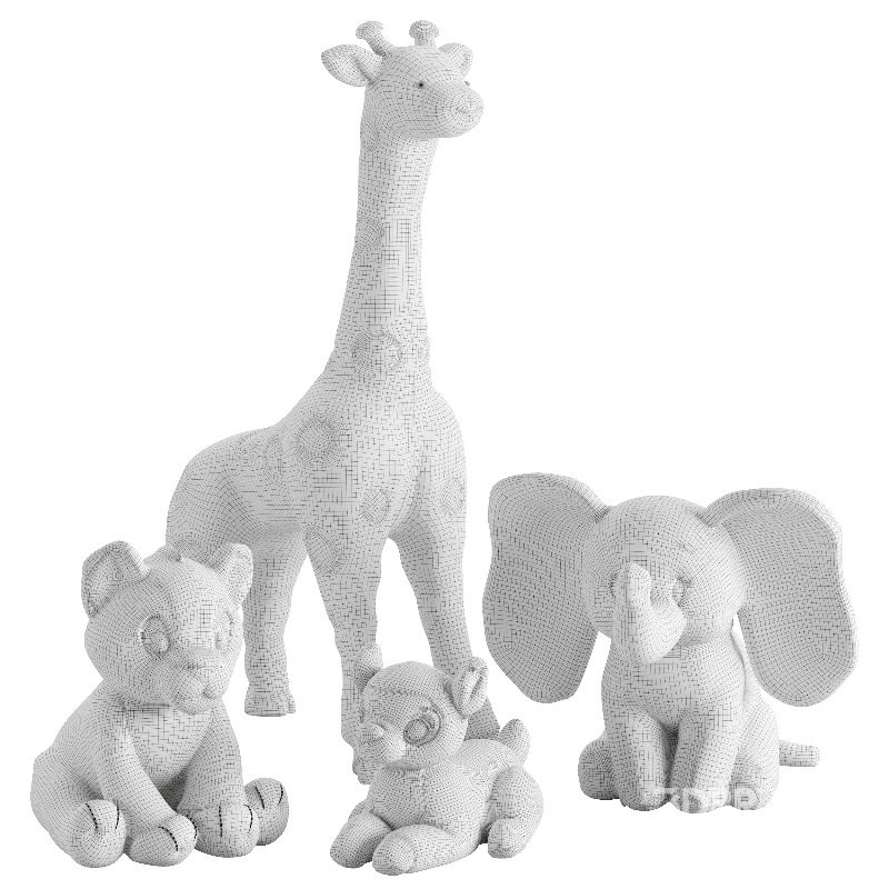 Plush Toys Set 24-Disney Baby Plush Image 5