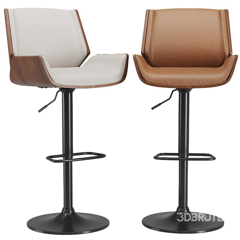 London Swivel Barstool Image 4