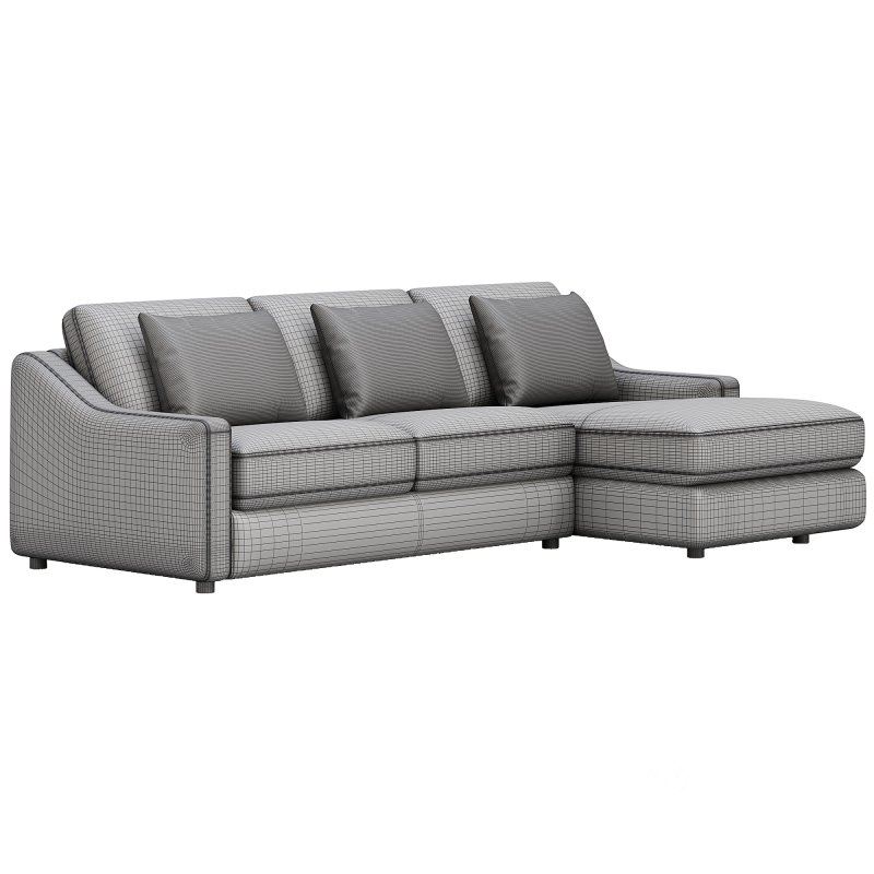 Ashby Sofa Two-Piece Chaise Sectional By Arhaus Image 3
