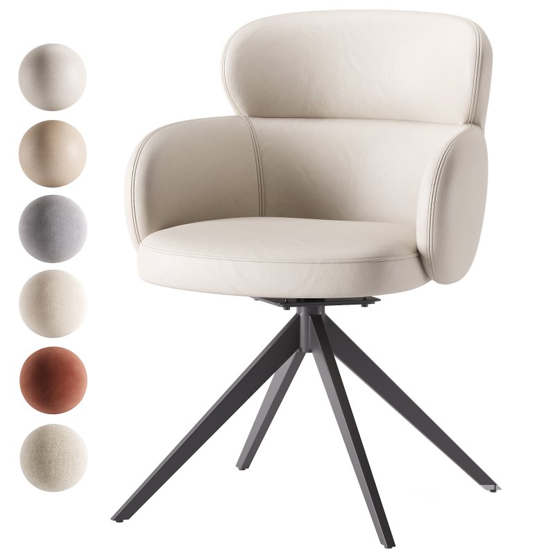 Melville Swivel Dining Chair Image 5