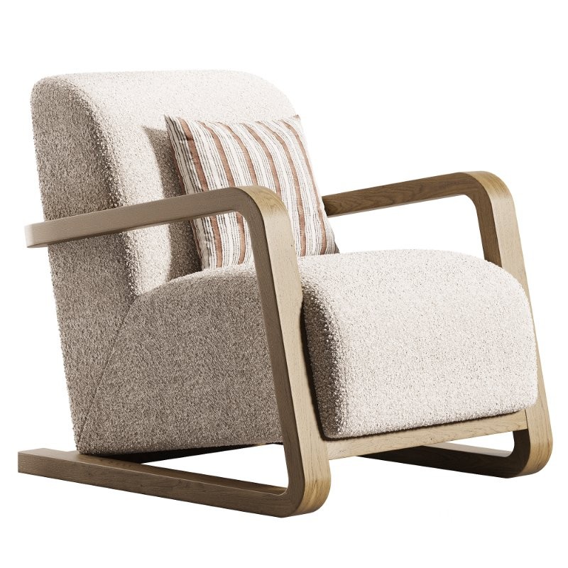 FOUR HANDS RHIMES CHAIR Image 6