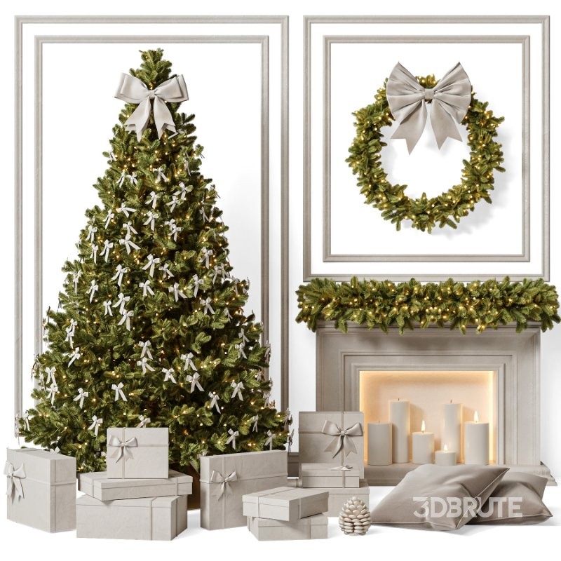 Quiet Luxe Christmas Bow Set06 Image 1