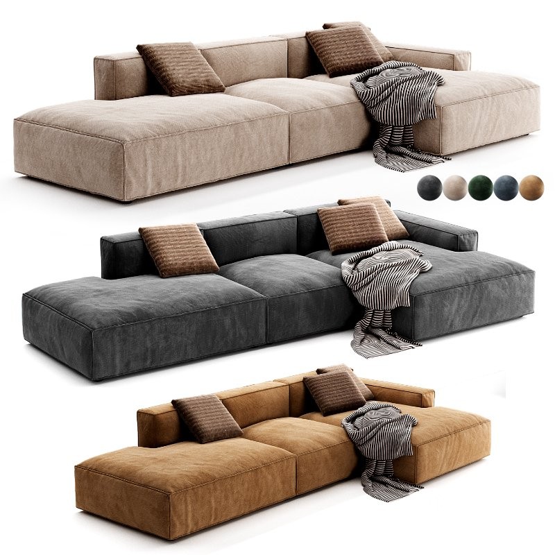 Tofu Sectional Sofa Image 1