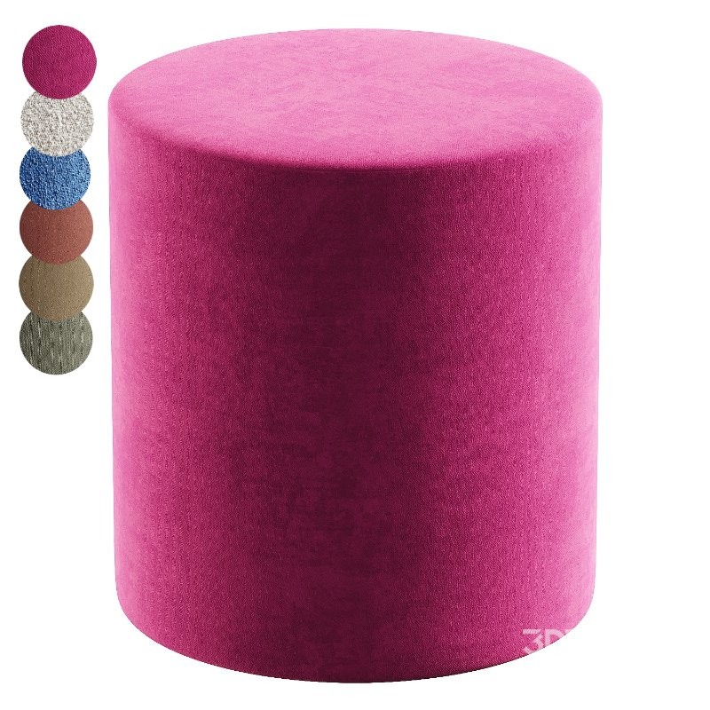 round pouf 04 Image 3
