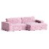 leonard pink sofa - Thumbnail 5